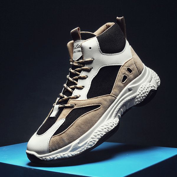 

bigfirse fashion shoes for men brand trend outdoor trend shoes for man leisure autumn zapatillas hombre 2020 men sneakers, Black