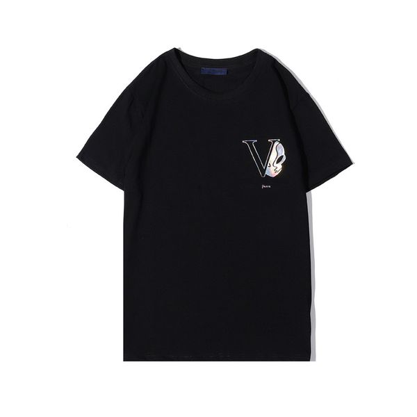 

women t-shirt fashion letters print t-shirt fashion men women classical comfort cool tee with simple geometric shirt size s-2xl, White
