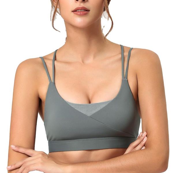 

sports bra bralette women crop yoga gym active running athletic push up walking pad wear tube underwear mvsyo, White;black