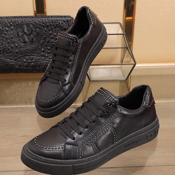 

drop ship mens shoes fast delivery autumn and winter plus size footwears lace -up sports casual men shoes vintage sneakers zapatos de hombre, Black