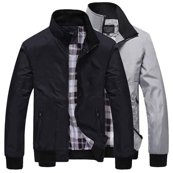 

mens pilot bomber jacket мужской моды бейсбол хип-хоп streetwear пальто мужчины slim fit ветровка пальто марка одежды 4xl, Black;brown