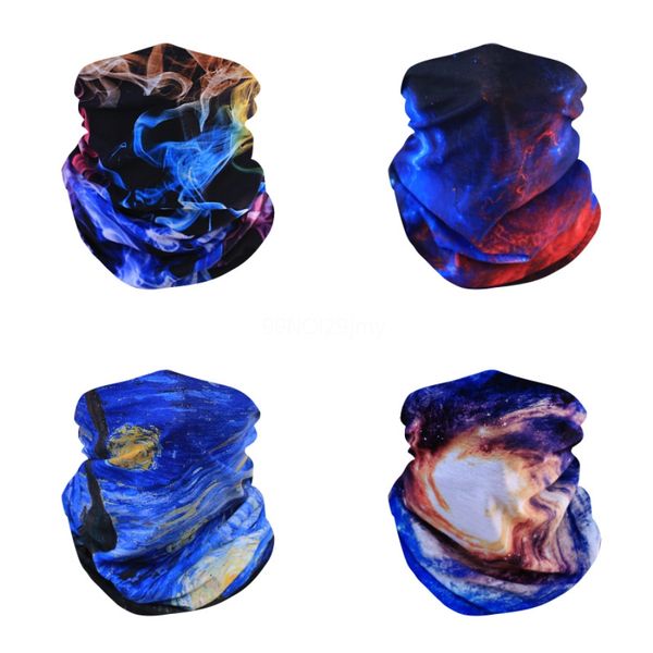 

hhgqq american magic sports flag scarf headband outdoor bike warmer cycling neck riding face mask head scarf kerchiefshipping#520, Black