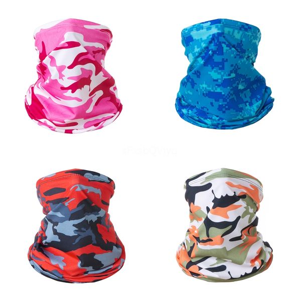 

zbvwl 2020 man camouflage neck windproof scarfs bandanas ciclismo cycling warmer scarfs fishing camo bandana new face mask headwear#743, Black