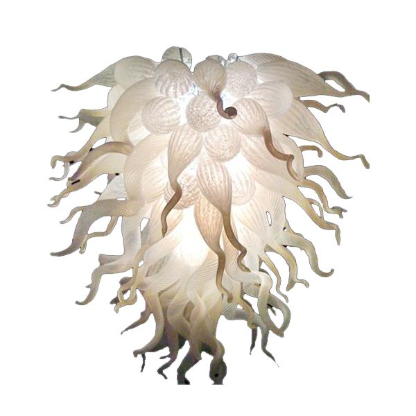 

white chain pendant lights 24 inches art deco pendant lamp include led bulbs g9 foyer cafe living room blown glass chandelier lighting-l