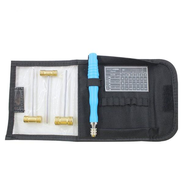 

3pcs/set design copper hammer small round hammer solid brass for precision instrument installation