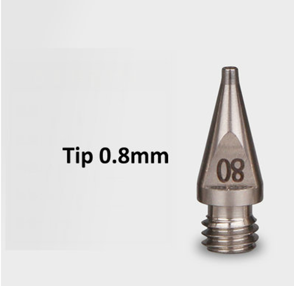 2020 Tapered Dispensing Tip Musashi Split Precision Stainless Steel