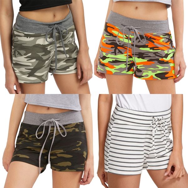 

high end women girl casual vintage denim splice shorts newspaper print multi pocket button short trousers 2020 fashion design loose short#51, White;black