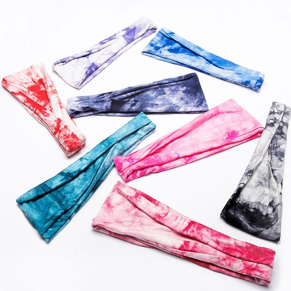 

new wide sweatband sports gym headbands women girl breathable fitness yoga volleyball cycling hair bands headwear hair accessories