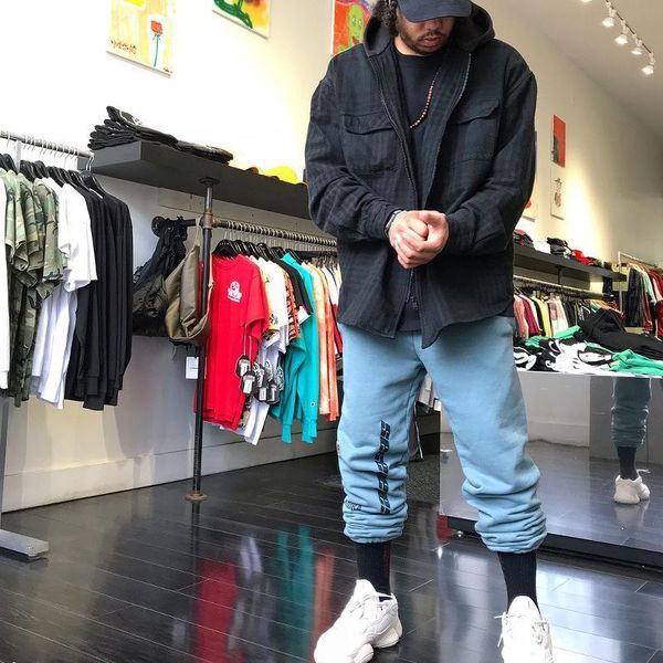 

брюки бесплатная доставка мужская хип-хоп сыпучие хлопок bundle полосатые спорт бегуны sweatpants tide бренда пары связки спортивные повседн, Black