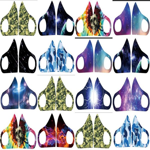 

galaxy mask mascara de cielo estrellado blue camo mask maschera teschio galaxy mask korting korting groothandel sports2005 vadre, Black