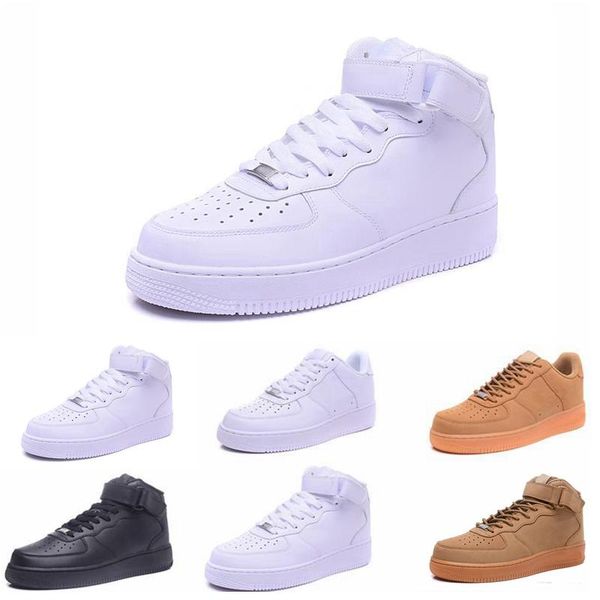 

2020 men women platform chaussures running shoes triple black white sports skateboarding high low cut flax mens zapatos trainers sneakers