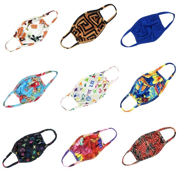 

colorful printed scuba knitting fabric anti dust fa mask famask for in stock fedex sipping#148, Black