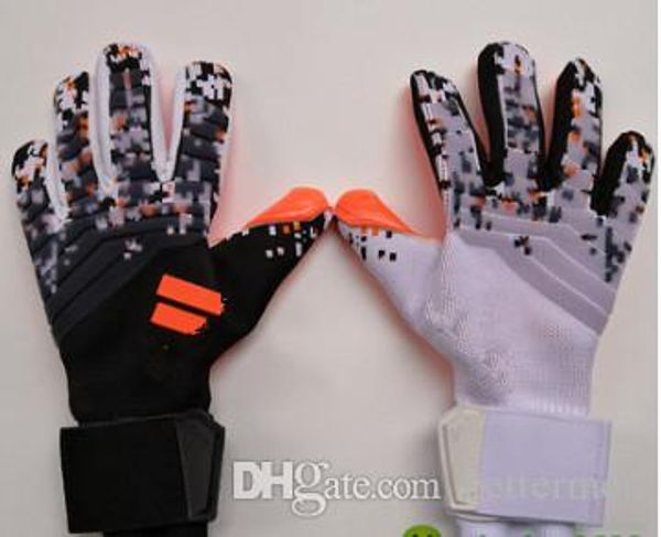 

2020 predators models goalkeeper gloves ad brand goalie football soccer luvas wholesale drop shipping supplier, Black