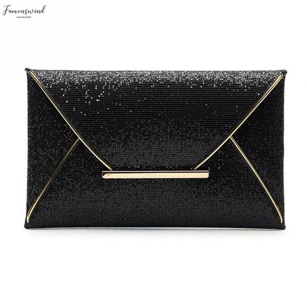 

envelope handbag vintage sequin pu leather handbags women clutches ladies banquet party clutch evening purse sale