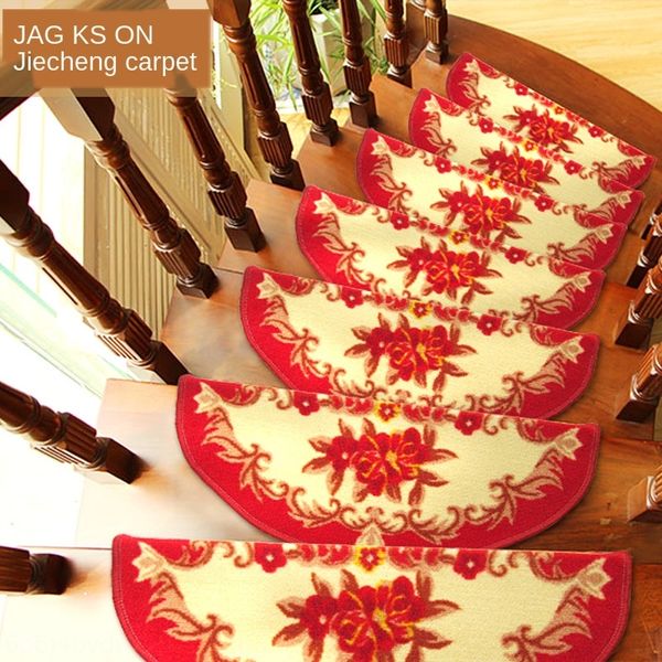 

jiecheng embossed blanket stair carpet cushion stair anti-skid carpet cushion step pad anti-skid can be customized