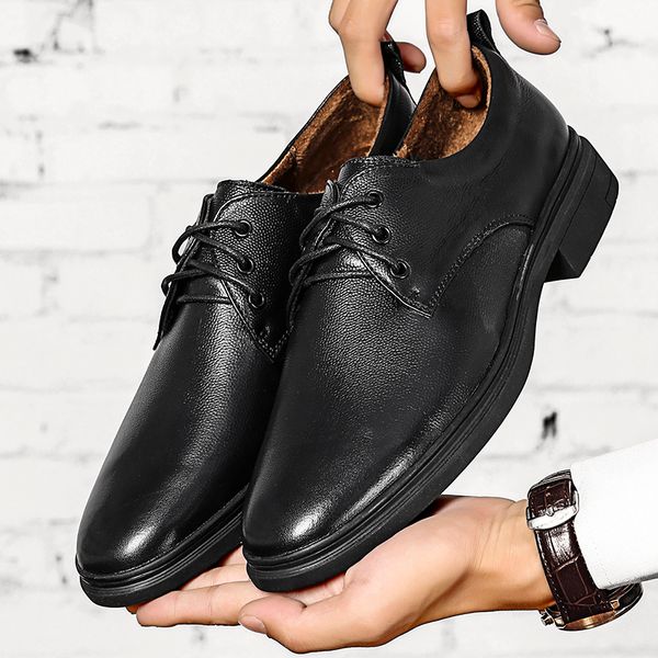 

casual men summer leisure piel zapatos leather moccasins mens oxford para lather cuero business mens moccasins flat formales de, Black