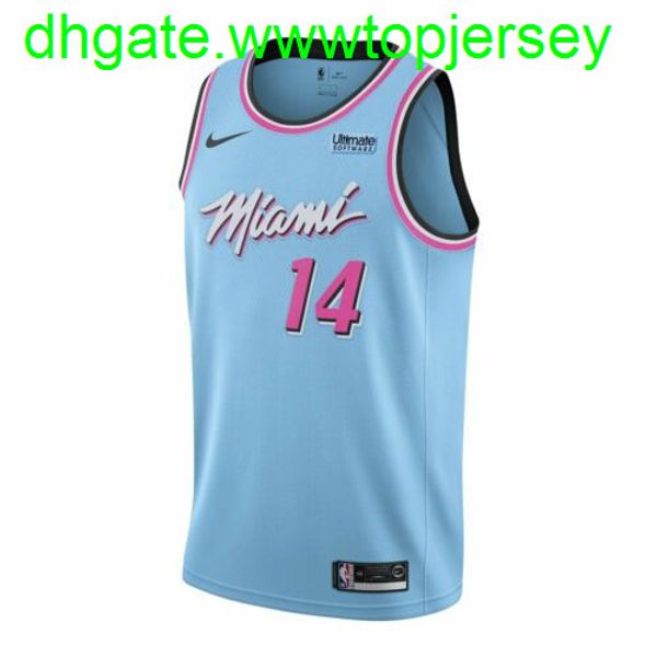 

tyler herro #14 vicewave jersey - new nkvest stitched basketball jerseys, Gray