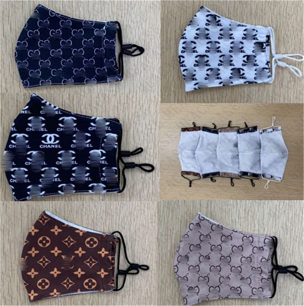 

washable reusable designer face mask kids adults facemask fashion face masks sports cycling cartoon mouth cover trendy thin masks d72302, Blue