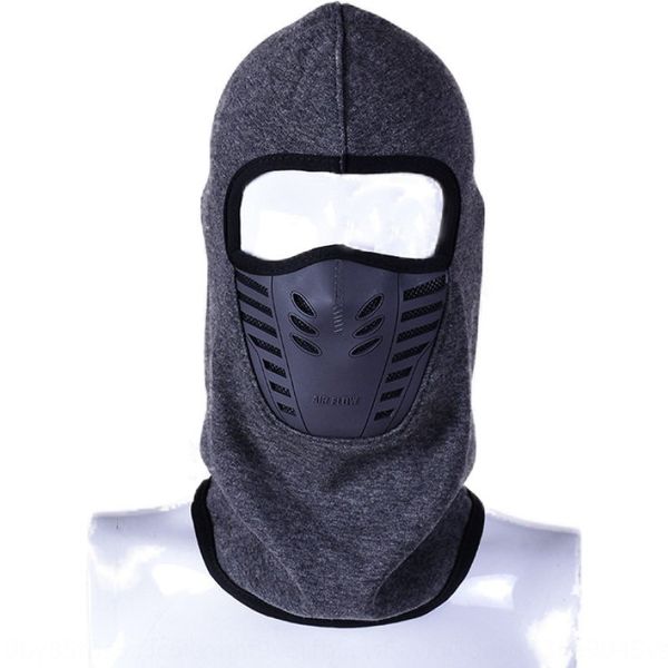 

vxadw winter riding men's and women's skiing mask outdoor face protection cs thickened protective pullover cap pullover cap fleece