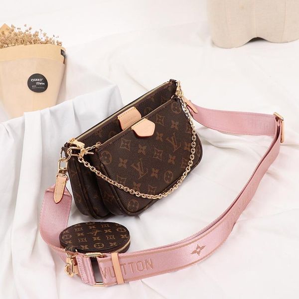 

fashion classic women designer luxury zipper belt bag messenger shoulder bag women leather chain waist belt packs purses crossbody chest bag
