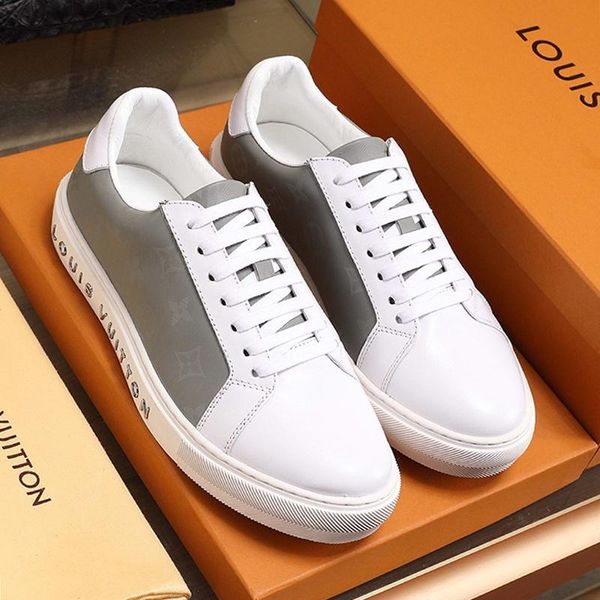 

big size men leather shoes fashion chaussures pour hommes lace -up mens shoes casual with origin box scarpe da uomo men shoes luxur