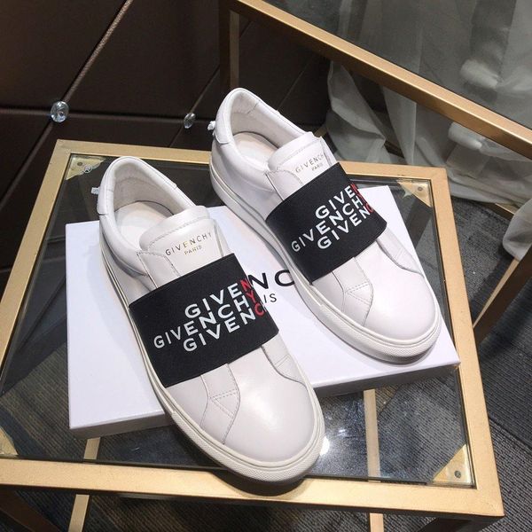 

2021-2020c new high -grade leather elastic lace low -casual men 's shoes ,stylish and comfortable sneakers ,wild flat shoes ,size, Black