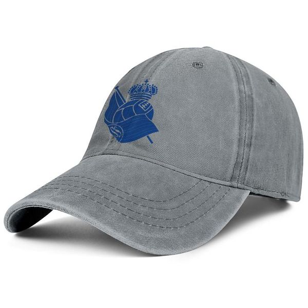 

стильный реал сосьедад txuri-urdinak erreala классический синий мужской джинсовой бейсболка создать свой собственный персонализированный шля, Blue;gray