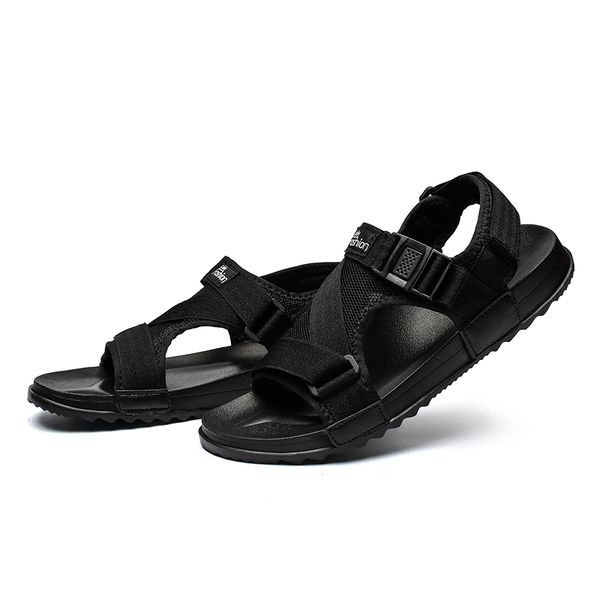 

2020 slippers sandale zandalias sandels sandal outdoor para sandalet homme ete transpirables sandel sandalle sandalia erkek man, Black