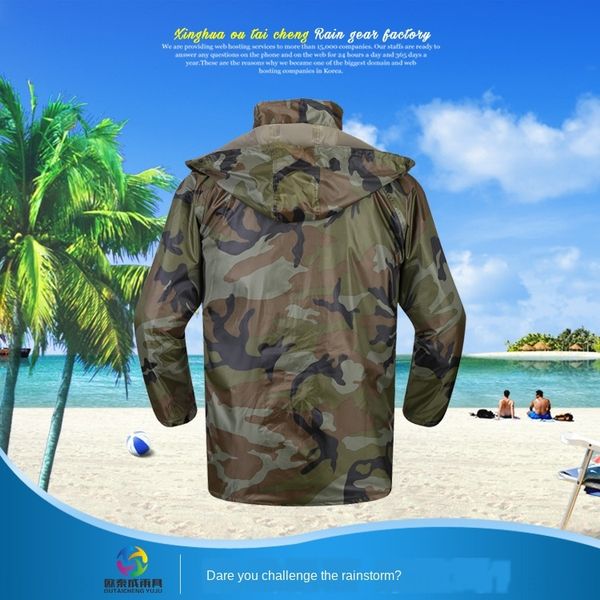 

k9i3u camouflage split motorcycle vehicle electric vehiclelabor protection suit raincoat reflective electric vehicle motorcycle raincoat sui, Black