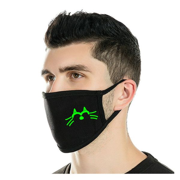 

glow masks glow in the dark cotton masks cute bear and demon half mouth 3d glow in okbgp xhqhlady