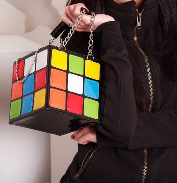 

новое прибытие женщин куб сумка красочный телефон кошелек девушка моды сумка pu кожа симпатичные маленькие сумки casual кошелек мини площади