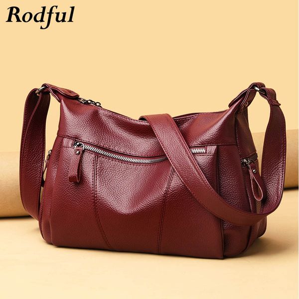 

casual cross body messenger bag woman soft pu leather shoulder crossbody bags for women 2020 ladies black wine red