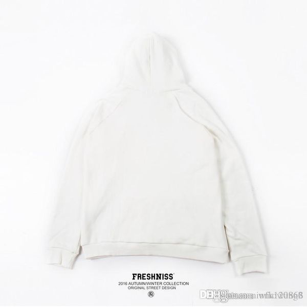 

3selling discount high-quality design cotton loose wild letterprinting plus cashmere hooded sweater couple european and american classic, Black