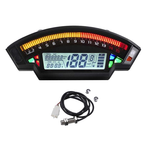 

мотоцикл цифровой спидометр одометр для 1,2,4 цилиндра