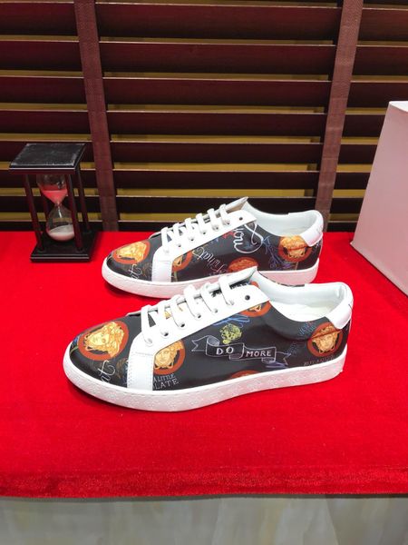 

2020-2019a autumn high-end custom leather men's outdoor casual shoes, high-quality fashion sports shoes, wild low-shoes, size: 38-4