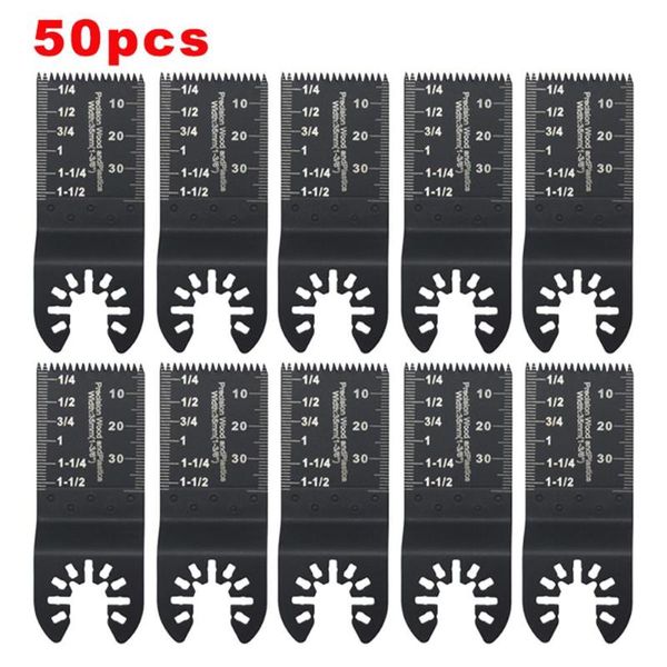 

50pcs 35mm quick assembly electric cutting saw blade woodworking grinding tool fast-installed power tool accessory
