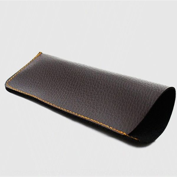 

presbyopic glasses leather case 360 rotating presbyopic glasses leather case widened fleece durable portable, Blue
