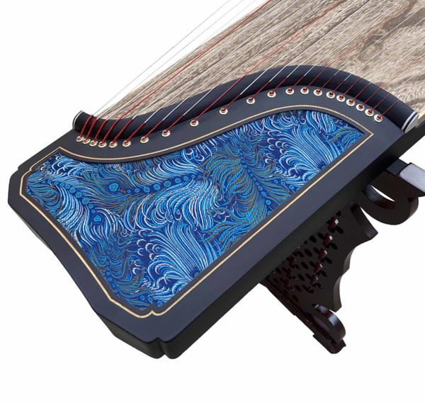 

21 string 163cm guzheng pure paulownia embroidery craftsmanship professional guzheng performance