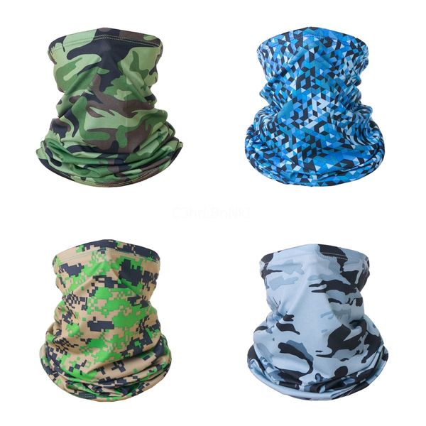 

hunting camouflage mesh military hiking camouflage scarf seamless face bandana buffe magic face shield men headsc #940#792, Black