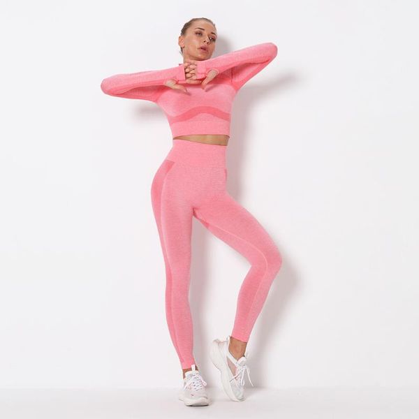 

2 piece seamless gym clothing yoga set fitness workout sets yoga backless for women athletic leggings sportswear suit, White;red