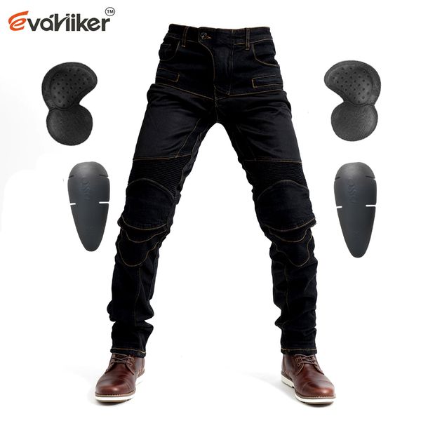 

new 719 black breathable net jeans men's motorcycle protection pants summer ventilation moto riding pants with prote
