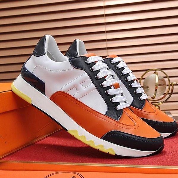 

new 2020 men shoes fashion rubber soles lace -up footwears mens shoes leather casual luxury chaussures pour hommes mens shoes fashion vintag