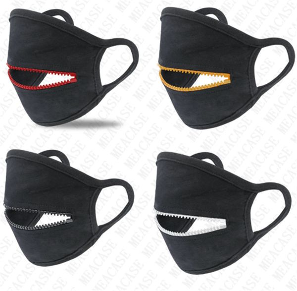 

zipper маска многоразовый моющийся маски быстрый сухой пыленепроницаемый zip открытый велоспорт рот обложка есть.пить в общественной солнце, Black;white