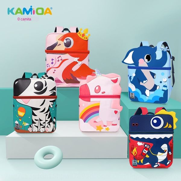 

hsq5l children's schoolbag kindergarten new cartoon bagbag dinosaur children's schoolbag kindergarten new cartoon bagbag backpack, White