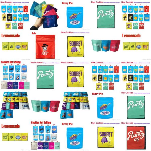 

2020 runtz packaging bag pink white runtz mylar smell proof zipper 420 dry herb flower cigarette cases uk cigarettes cases trustbde a