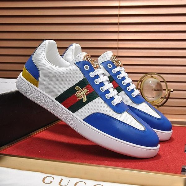 

drop ship luxury mens shoes footwears lace -up low style men shoes sports breathable sneakers scarpe sportive da uomo, Black