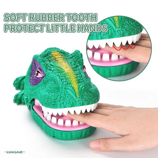 

funny bite finger gags toy dinosaur mouth biting finger toys interactive family party novelty game for kid animal gift 04