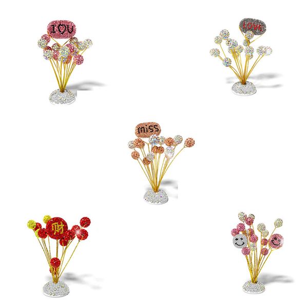 

diamond balloon car decoration car ornaments interior dashboard decoration accessories birthday gift home