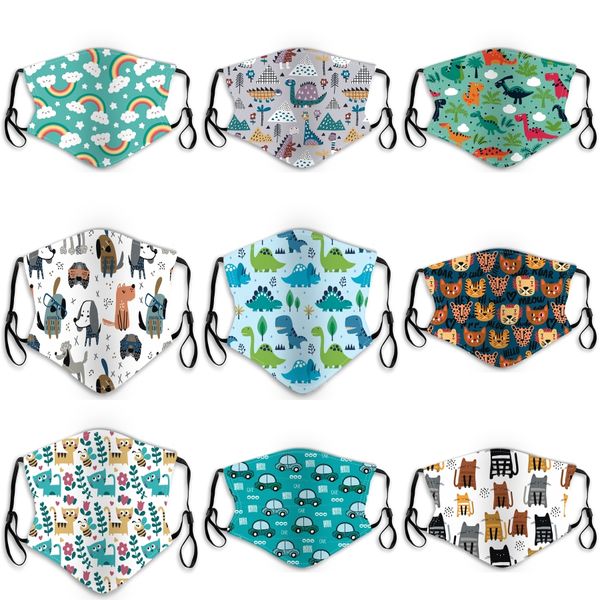 

mouth mask breathable cotton face mask reusable anti pollution face shield wind proof mouth er#659