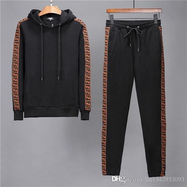 

20ss куртка с капюшоном толстовка костюм хеджирование с капюшоном куртки штаны весной и осенью outwear брюки мужчины женщины street sport we, Gray
